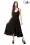 Party Gothic Kleid schwarz