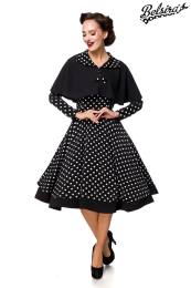 Swing-Kleid mit Cape